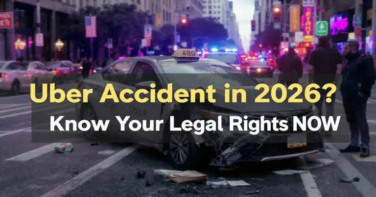 Uber accident lawsuit 2026