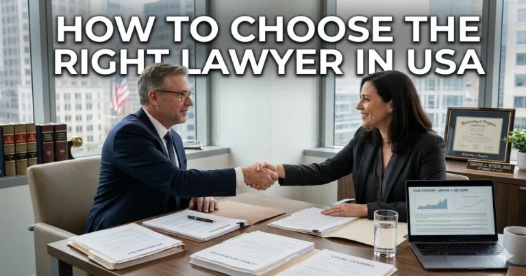 How to Choose the Right Lawyer in USA
