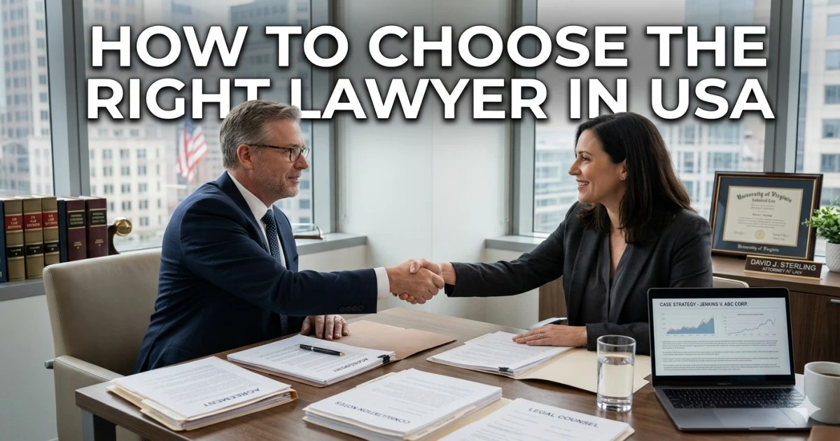 How to Choose the Right Lawyer in USA